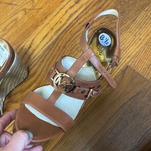 MK wedges, worn once!